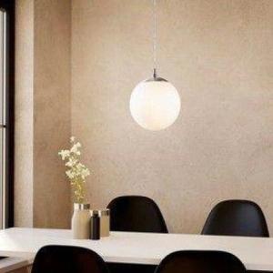 Large glass SCHOOLROOM TYPE pendent light and fittings NEW