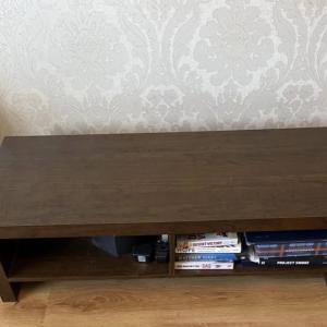 Coffee table tv unit and 2 small tables