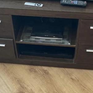 Coffee table tv unit and 2 small tables