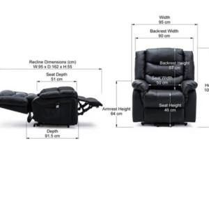 Rise and recliner chair