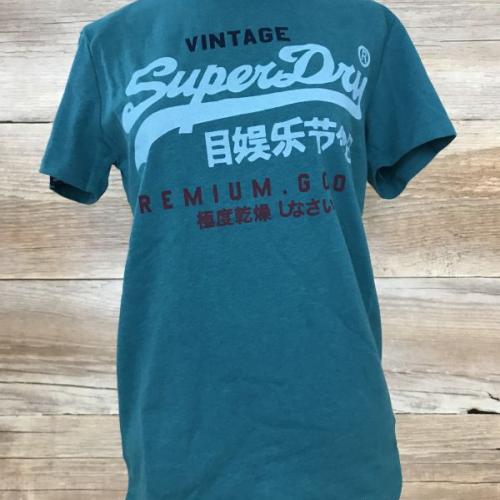 Superdry Ocean Green Logo T-Shirt