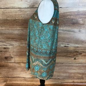 Pattern vest top blouse