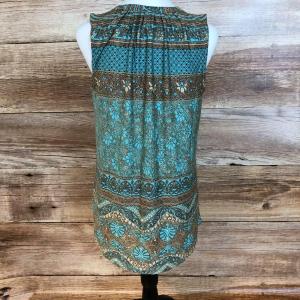 Pattern vest top blouse