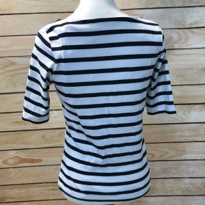 Striped Navy Top