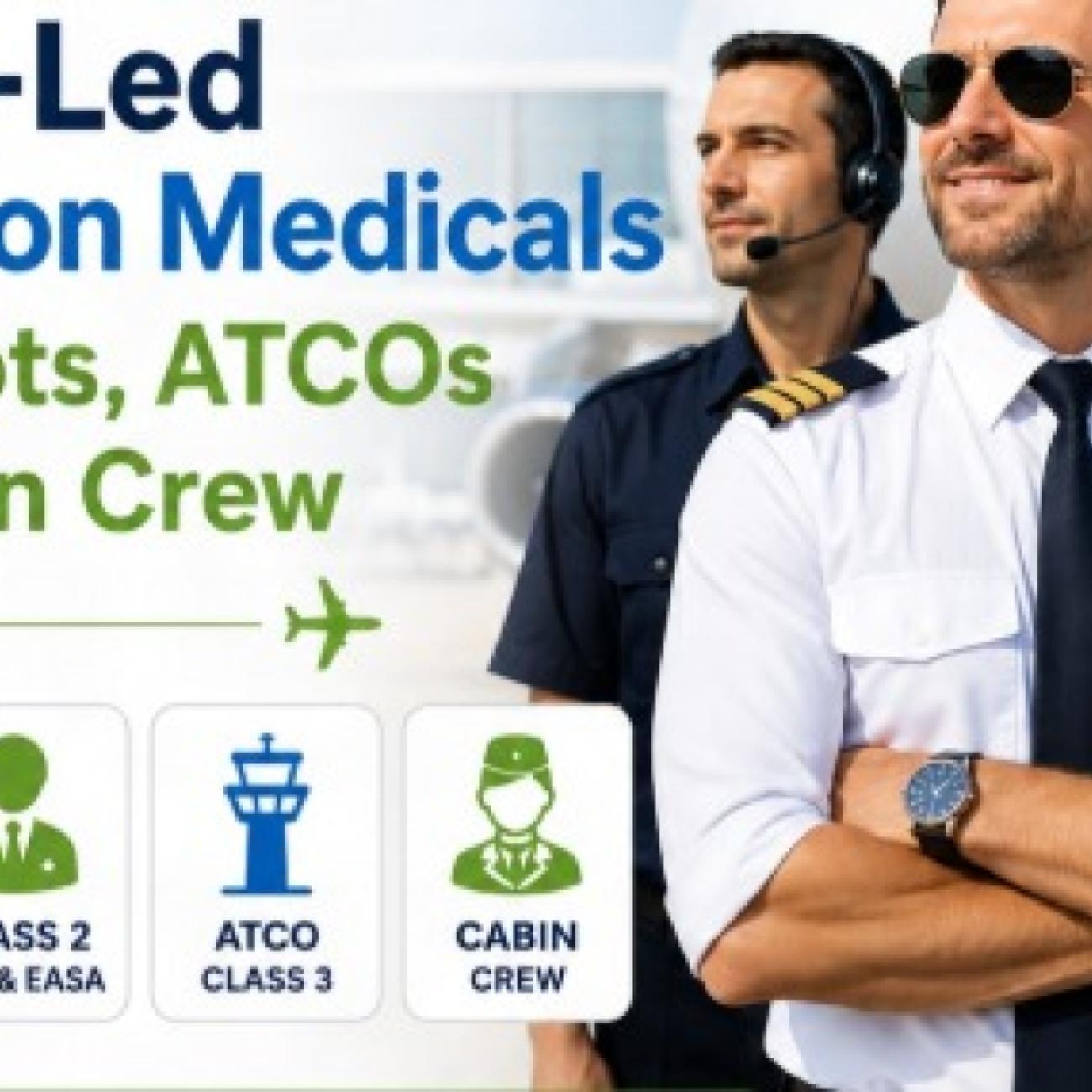 Get Your CAA & EASA Aviation Medical Done Near the Airport