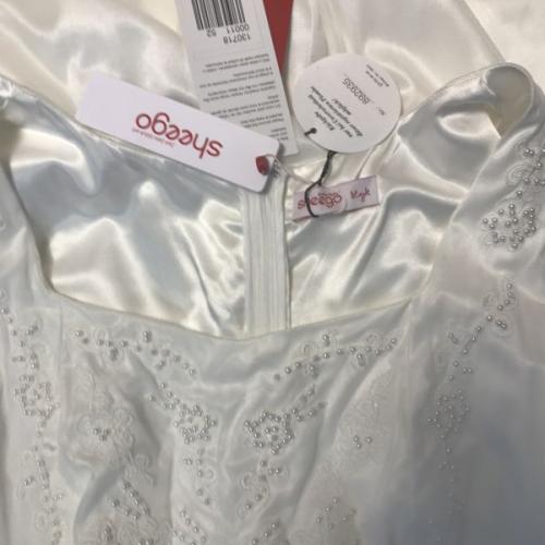Off White Evening Dress