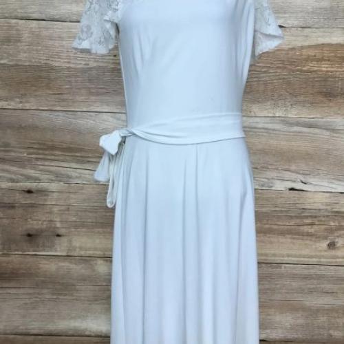 Ralph Lauren White Lace Detail Dress