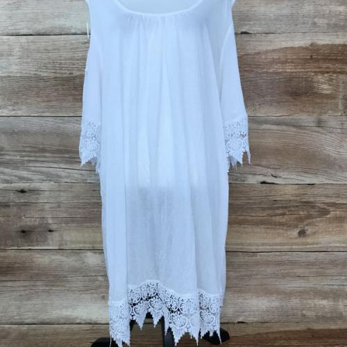 BonPrix Selection White Long Length Top