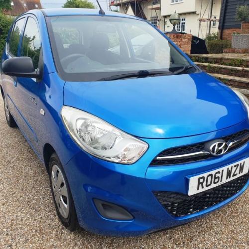 2011 Hyundai i10 Blue 1.0