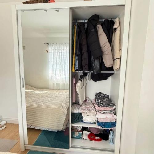 Alina 2 door wardrobe for sale~ Very Specious