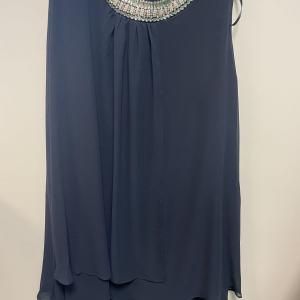 Dark blue dress