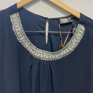 Dark blue dress