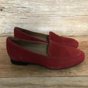 Clarks Red suede Loafers