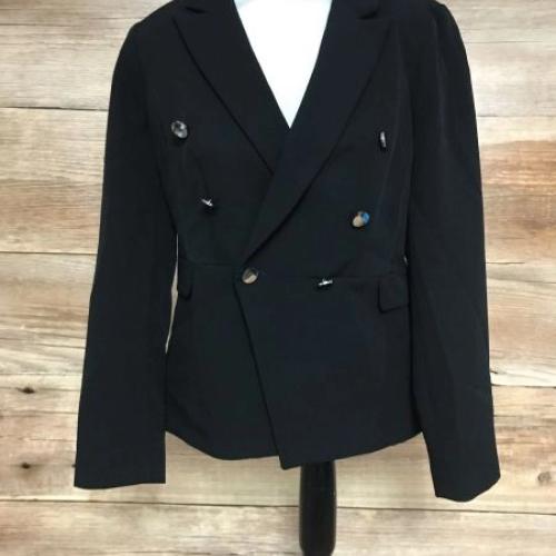 Dorothy Perkins Black Button Up Blazer
