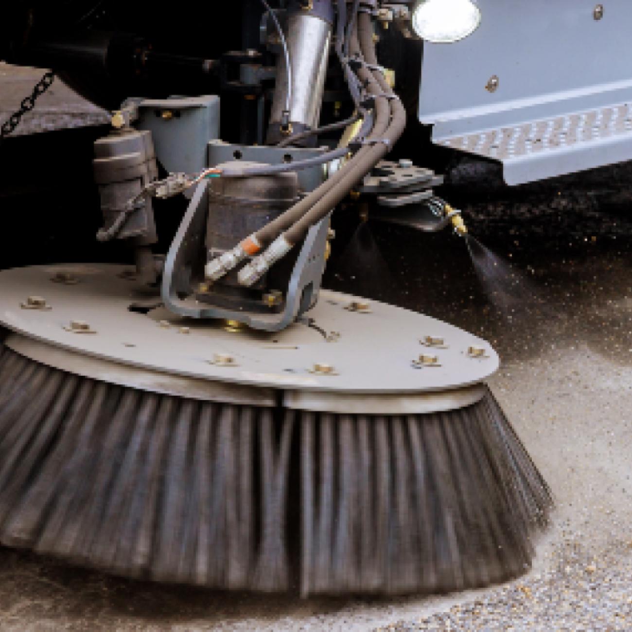 Professional Industrial Site Sweeping Services & Road Sweeper Hire | C4 Cleansing - UK