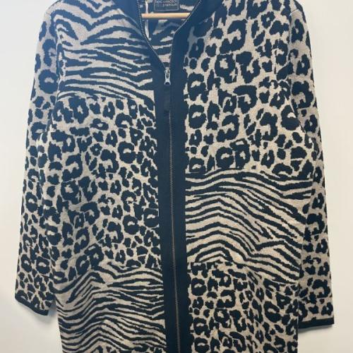 Animal print jacket