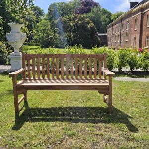 Solid Teak Garden Bench 150cm
