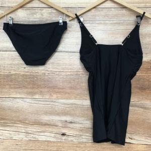 Bon Prix Black Flattering Tankini Set