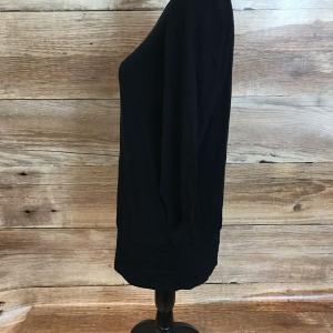 Black long sleeve top