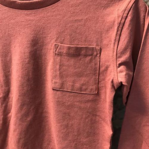 Pastel Red Long Sleeve Shirt