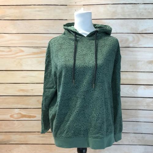 ANYDAY Green Patterned Hoodie