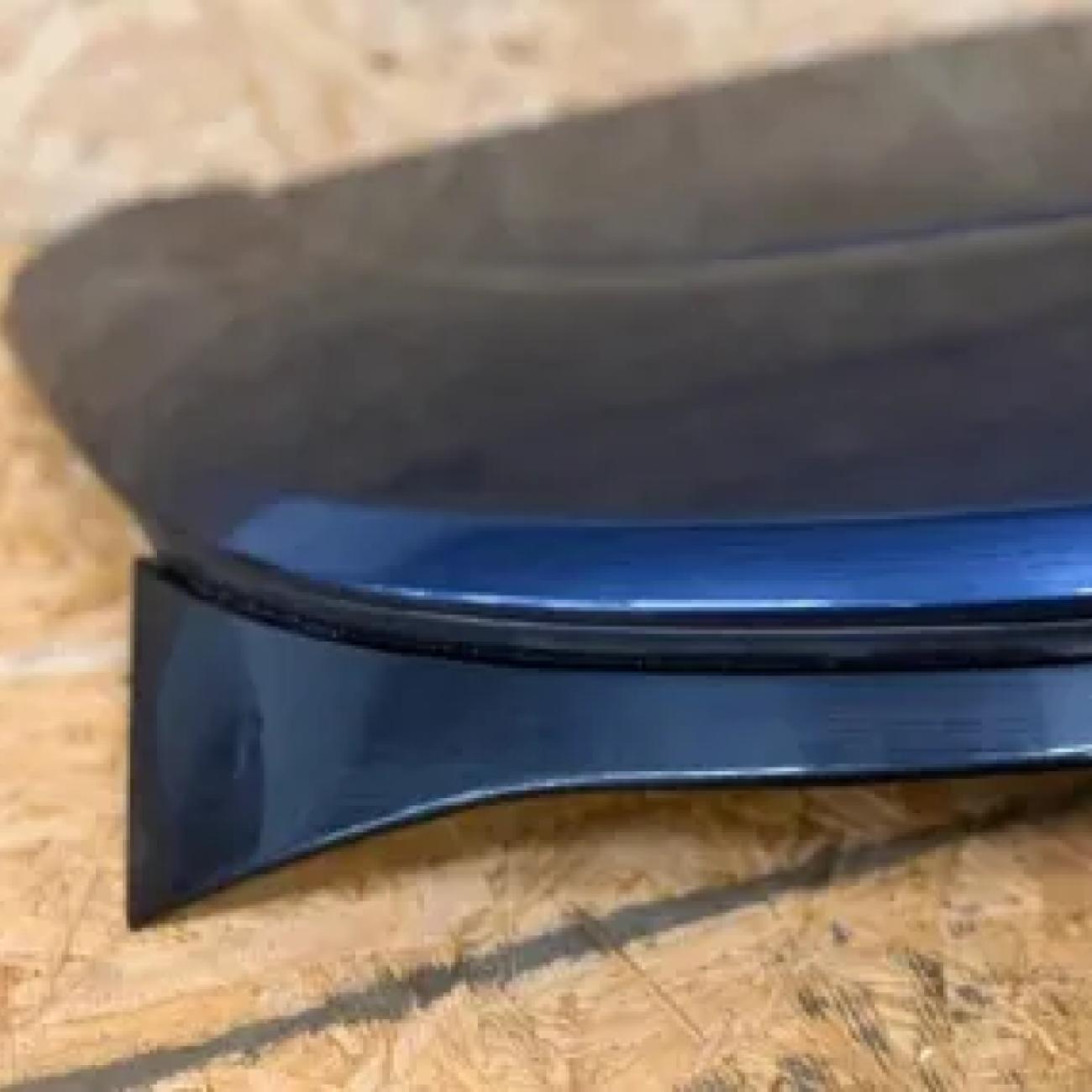 RANGE ROVER L405 REAR TRUNK SPOILER WING w/ 3rd BRAKE LIGHT (BLUE) OEM 2013_2022