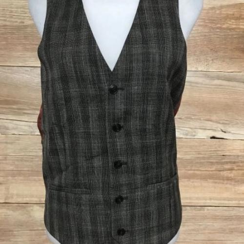 Penguin by Munsingwear Brown/Grey Sleeveless Waistcoat