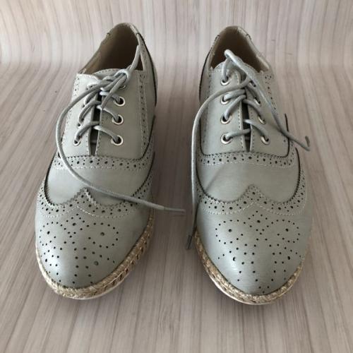 Spot On Silver Lace Up Shoes