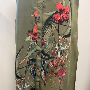 Khaki blouse
