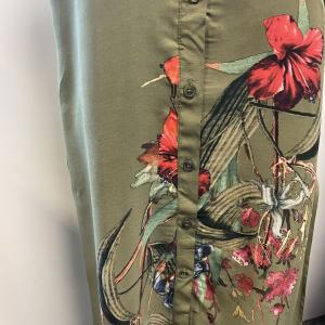 Khaki blouse