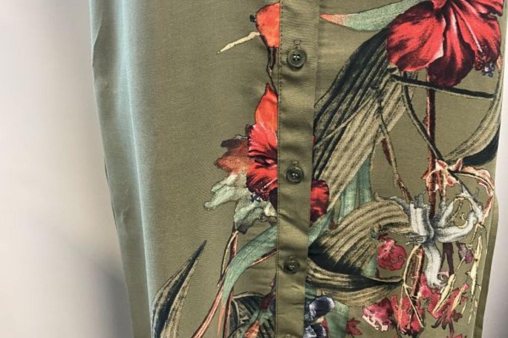 Khaki blouse