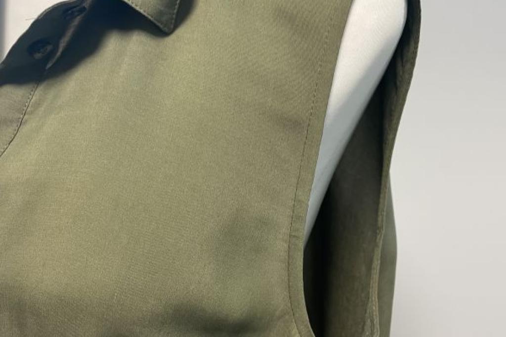 Khaki blouse