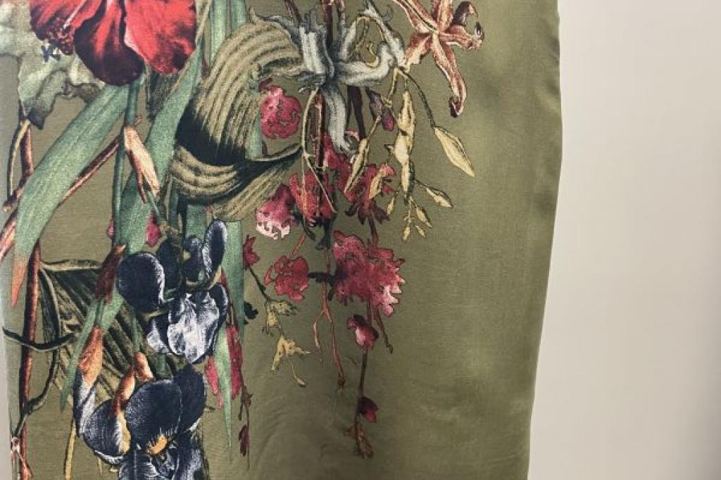Khaki blouse