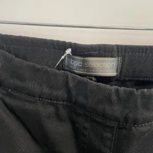 Black cotton shorts