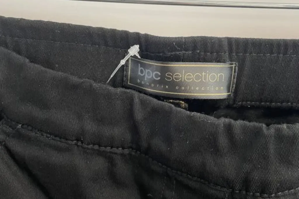 Black cotton shorts