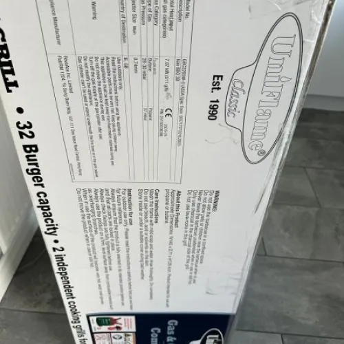 Uniflame Gas and Charcoal Combi Grill