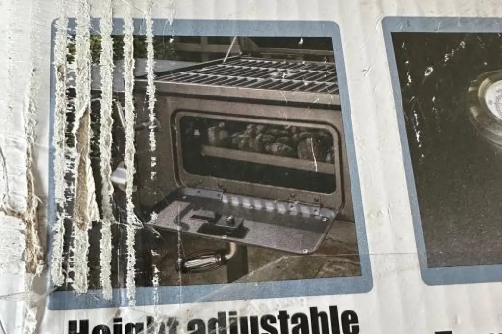 Uniflame Gas and Charcoal Combi Grill