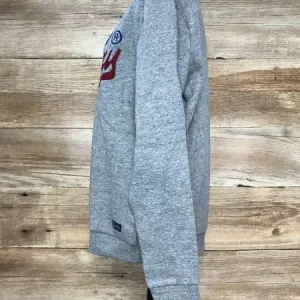 Superdry Grey Vintage Logo Interest Crew Neck Jumper