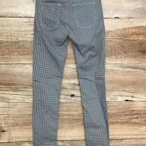 Gant Black and White Star Patterned Slim Fit Trousers