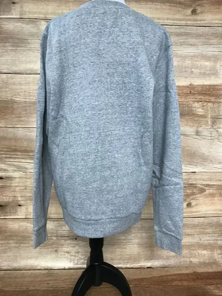 Superdry Grey Vintage Logo Interest Crew Neck Jumper