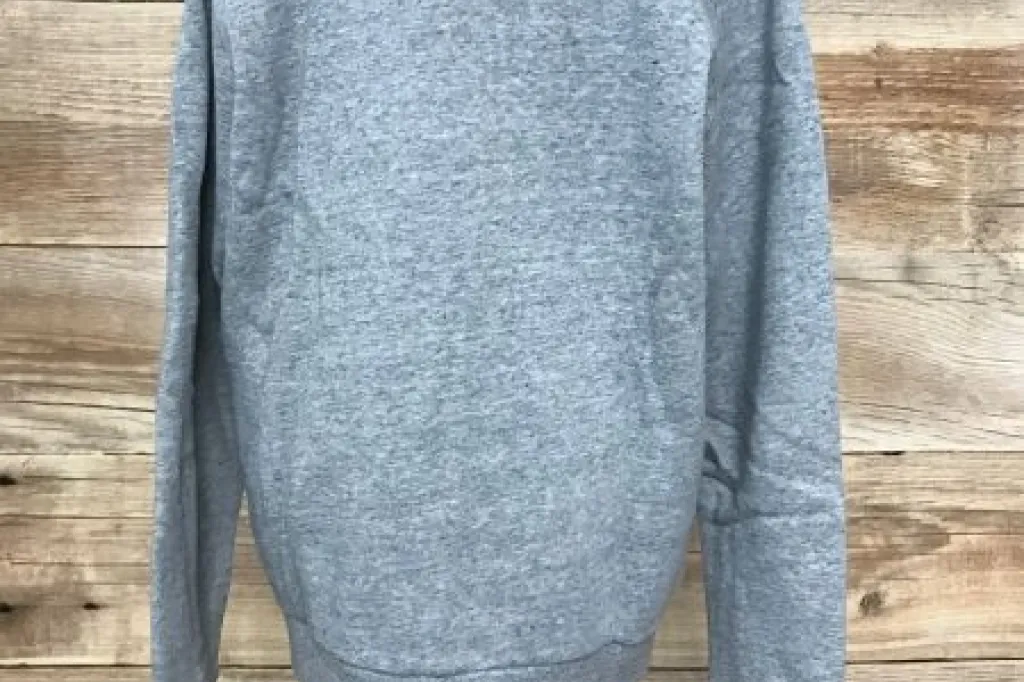 Superdry Grey Vintage Logo Interest Crew Neck Jumper