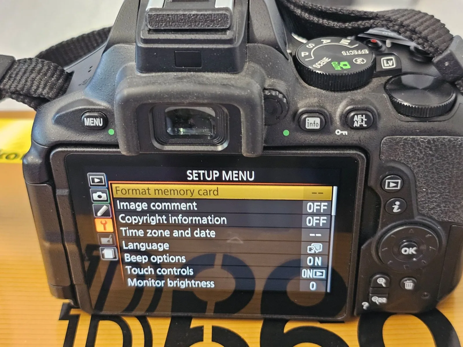 Nikon D5600 Body - Mint (3k Shutter Count) + Box & 3 Batteries