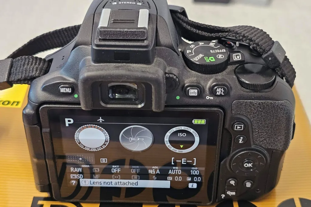 Nikon D5600 Body - Mint (3k Shutter Count) + Box & 3 Batteries