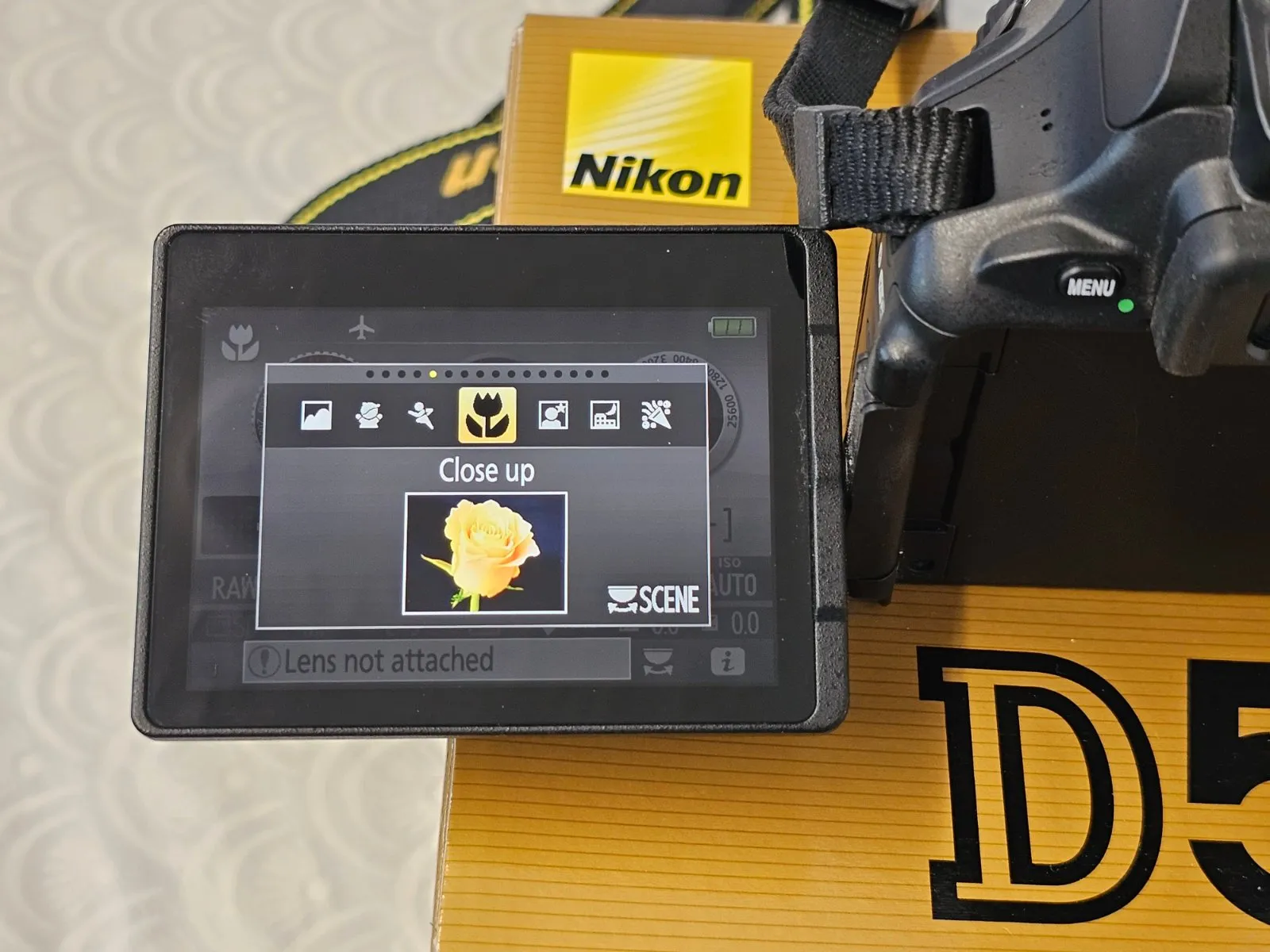 Nikon D5600 Body - Mint (3k Shutter Count) + Box & 3 Batteries