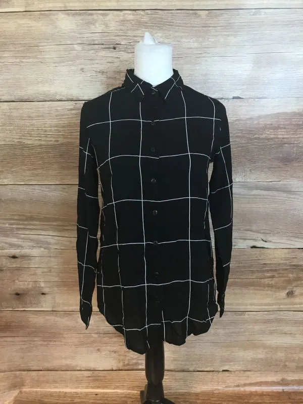 Lascana Black Checked Shirt