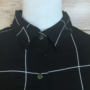 Lascana Black Checked Shirt