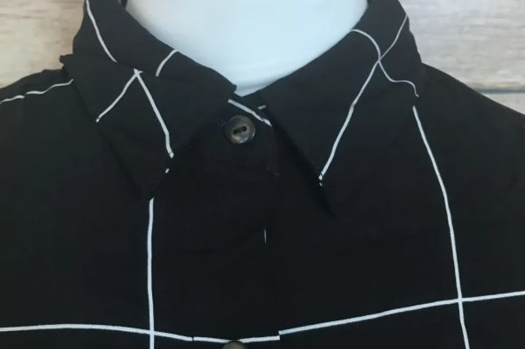 Lascana Black Checked Shirt