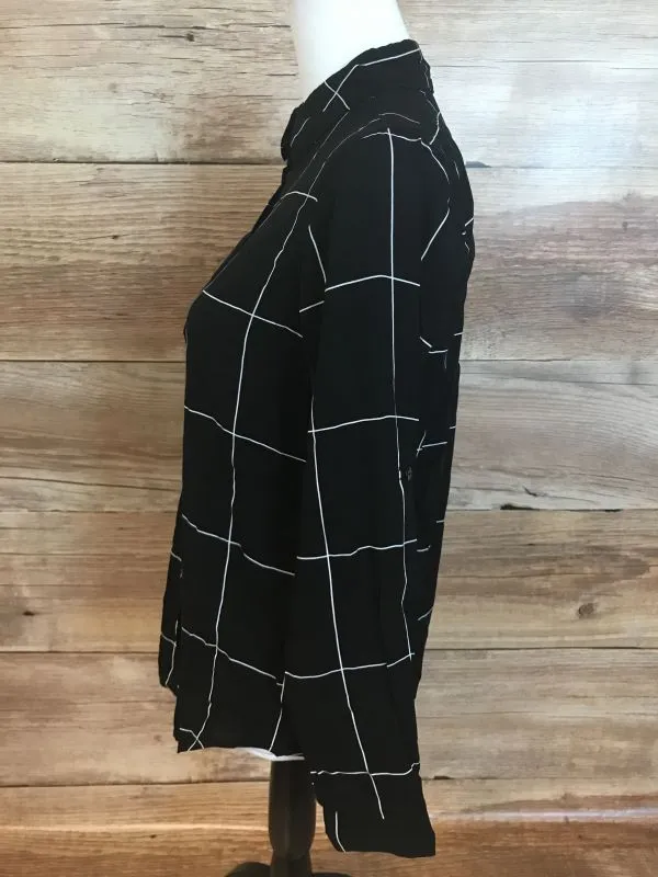 Lascana Black Checked Shirt