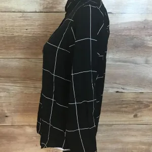 Lascana Black Checked Shirt