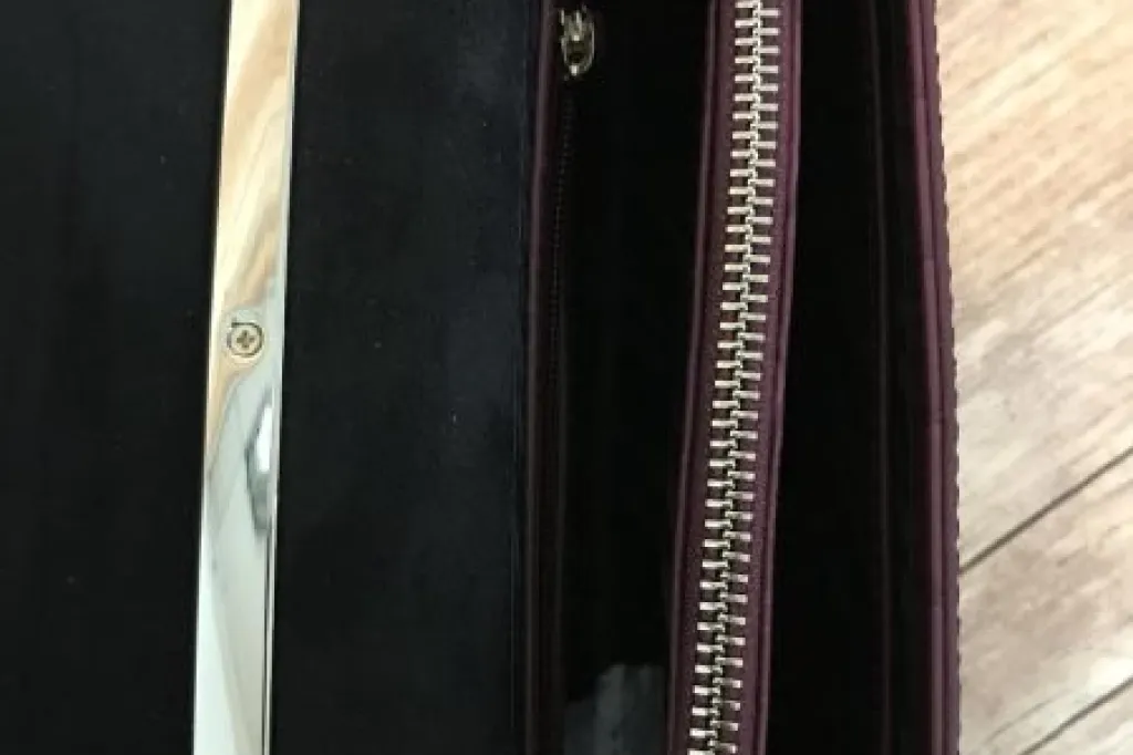Karen millen plum handbag